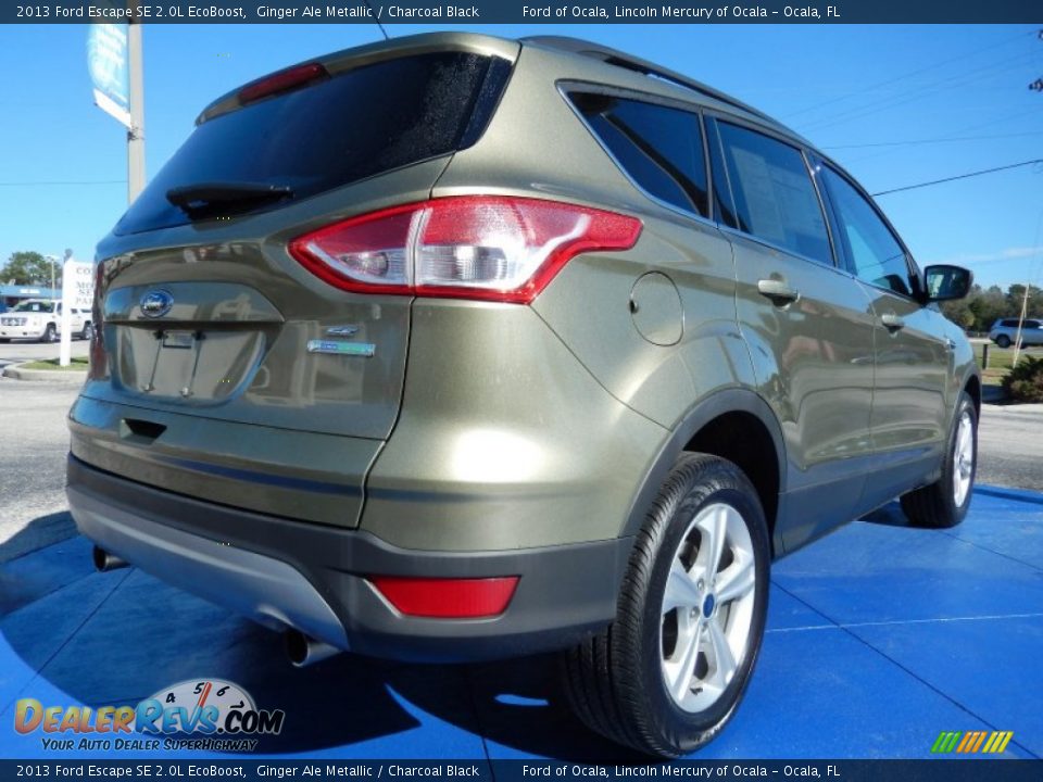 2013 Ford Escape SE 2.0L EcoBoost Ginger Ale Metallic / Charcoal Black Photo #5