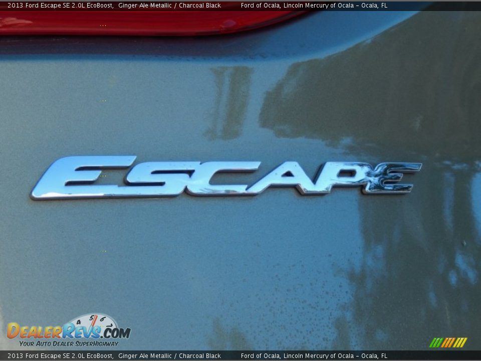 2013 Ford Escape SE 2.0L EcoBoost Ginger Ale Metallic / Charcoal Black Photo #9
