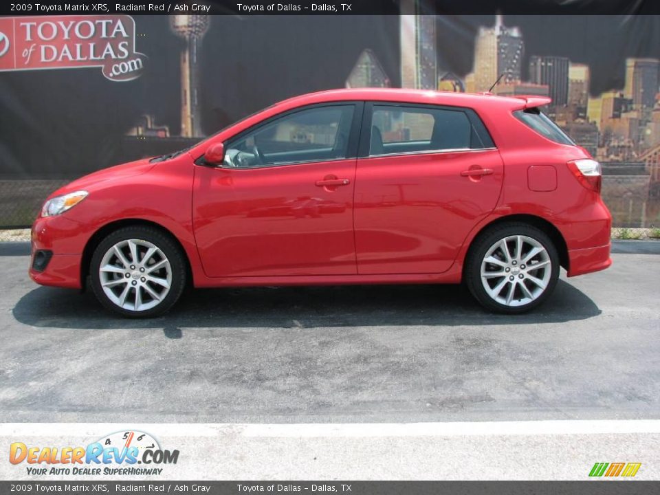 2009 Toyota Matrix XRS Radiant Red / Ash Gray Photo #1