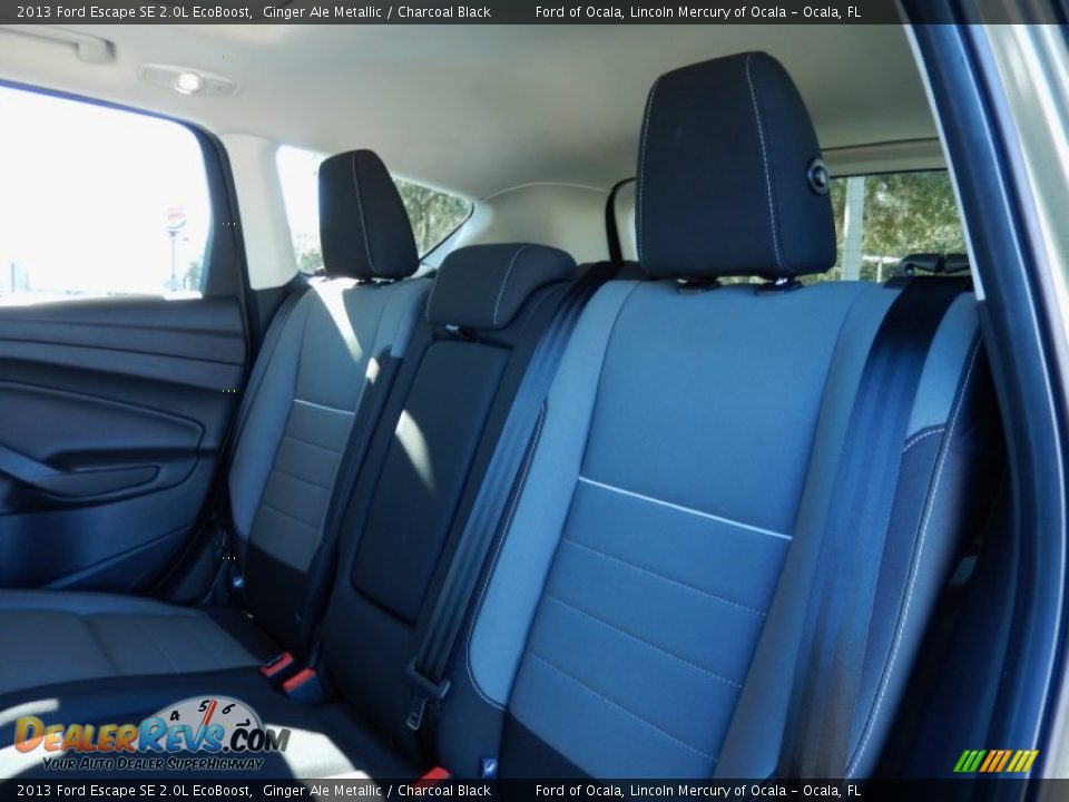 2013 Ford Escape SE 2.0L EcoBoost Ginger Ale Metallic / Charcoal Black Photo #17