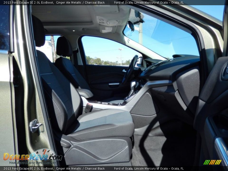 2013 Ford Escape SE 2.0L EcoBoost Ginger Ale Metallic / Charcoal Black Photo #18