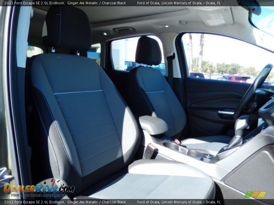 2013 Ford Escape SE 2.0L EcoBoost Ginger Ale Metallic / Charcoal Black Photo #19