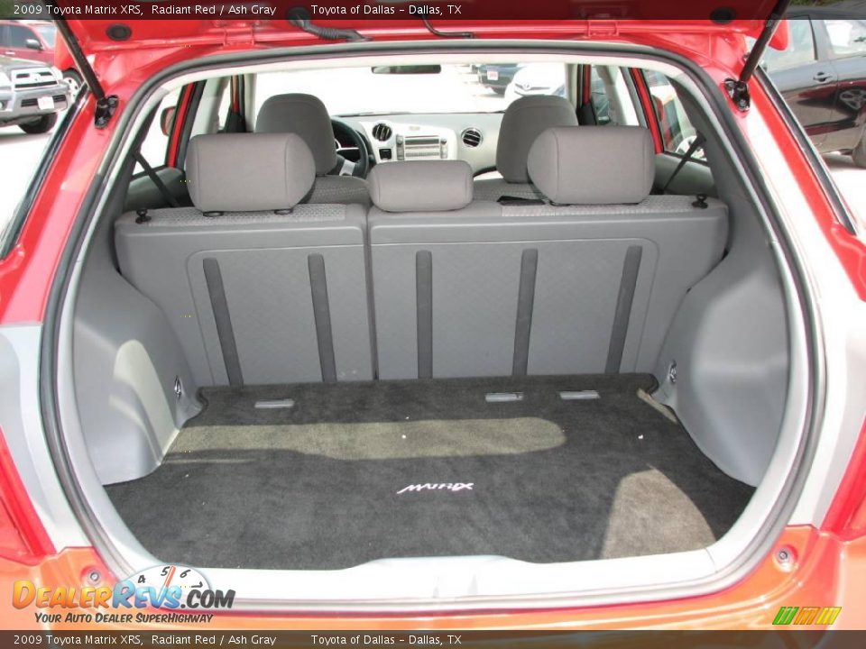 2009 Toyota Matrix XRS Radiant Red / Ash Gray Photo #7