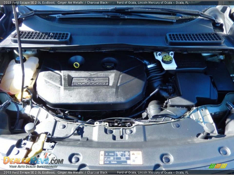 2013 Ford Escape SE 2.0L EcoBoost Ginger Ale Metallic / Charcoal Black Photo #27