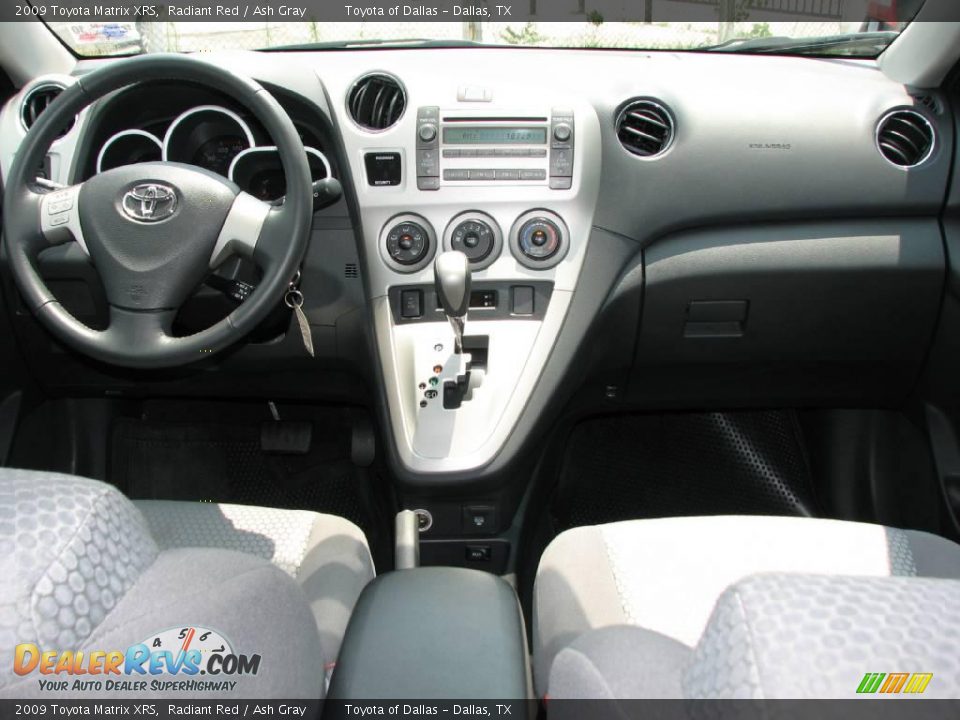 2009 Toyota Matrix XRS Radiant Red / Ash Gray Photo #12