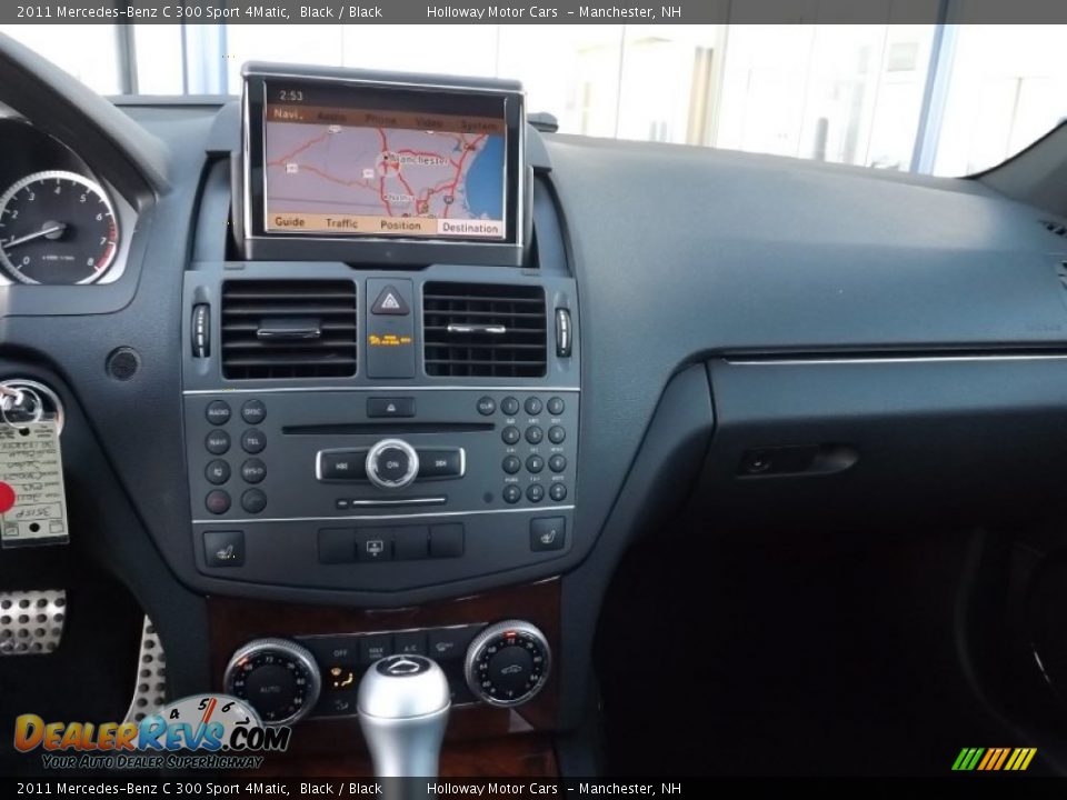2011 Mercedes-Benz C 300 Sport 4Matic Black / Black Photo #8