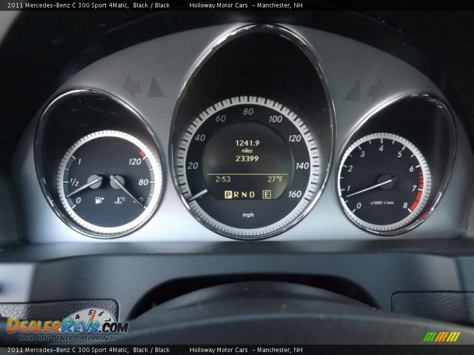 2011 Mercedes-Benz C 300 Sport 4Matic Black / Black Photo #10