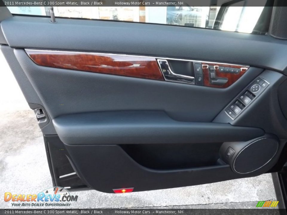 2011 Mercedes-Benz C 300 Sport 4Matic Black / Black Photo #12