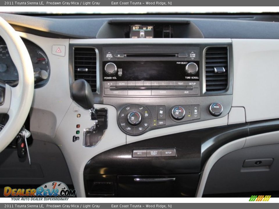 2011 Toyota Sienna LE Predawn Gray Mica / Light Gray Photo #12