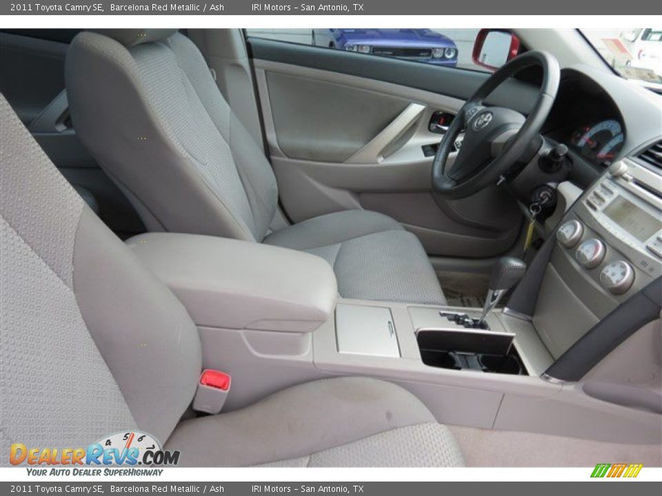 2011 Toyota Camry SE Barcelona Red Metallic / Ash Photo #13
