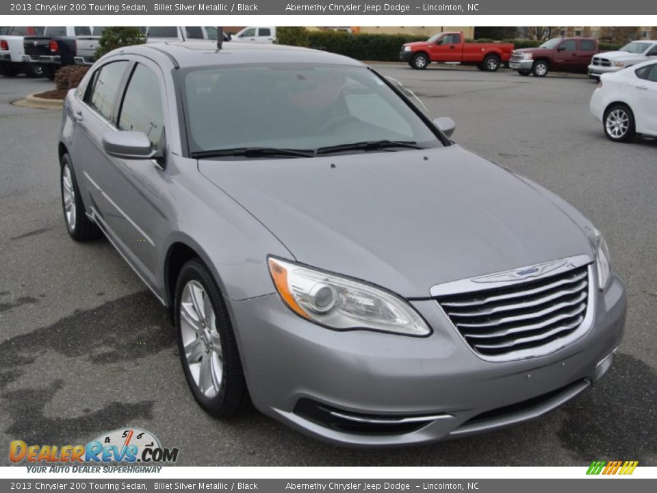 2013 Chrysler 200 Touring Sedan Billet Silver Metallic / Black Photo #2