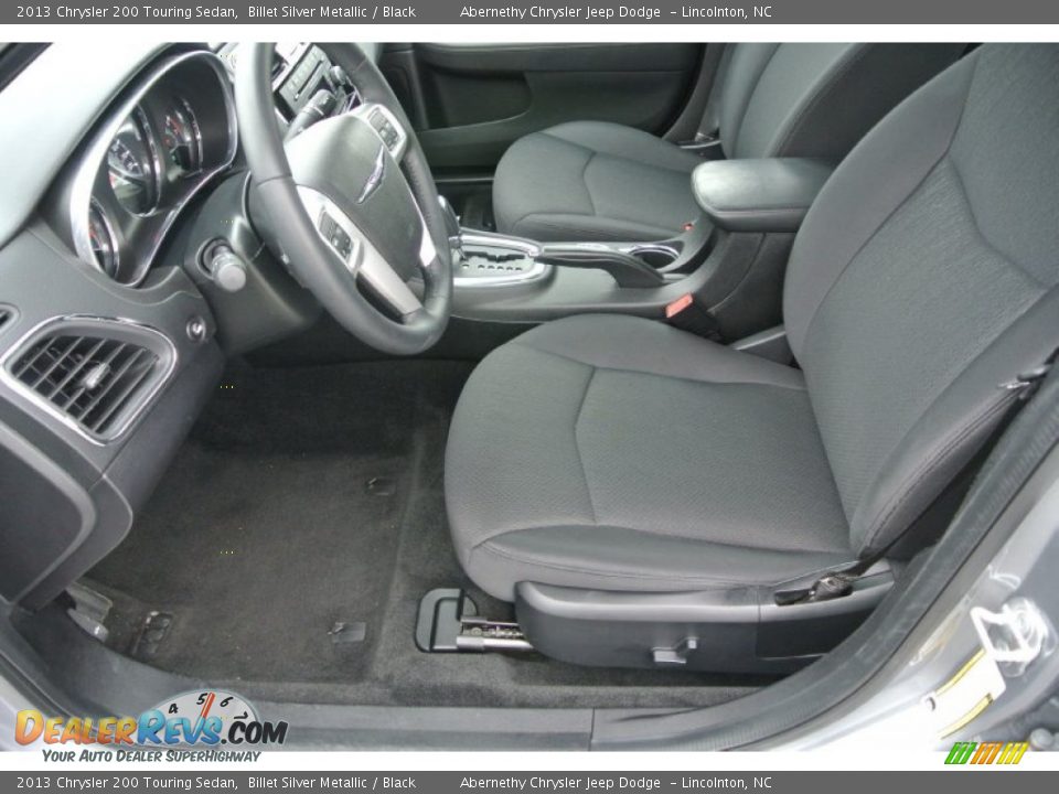 2013 Chrysler 200 Touring Sedan Billet Silver Metallic / Black Photo #8