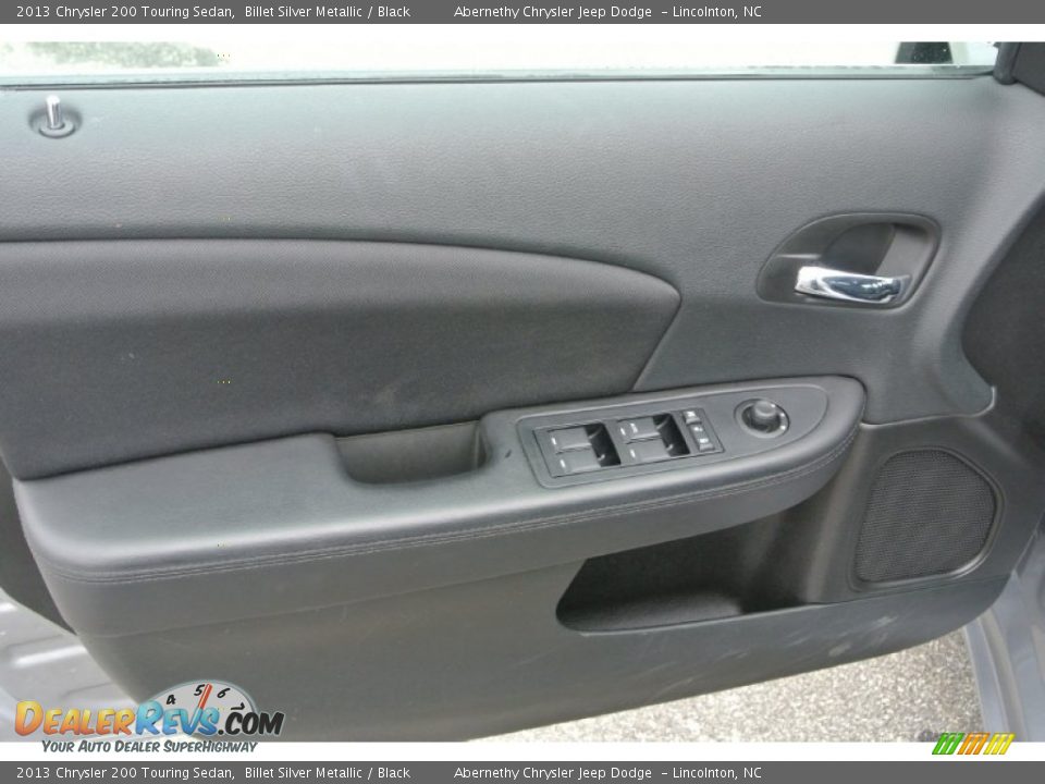 2013 Chrysler 200 Touring Sedan Billet Silver Metallic / Black Photo #10
