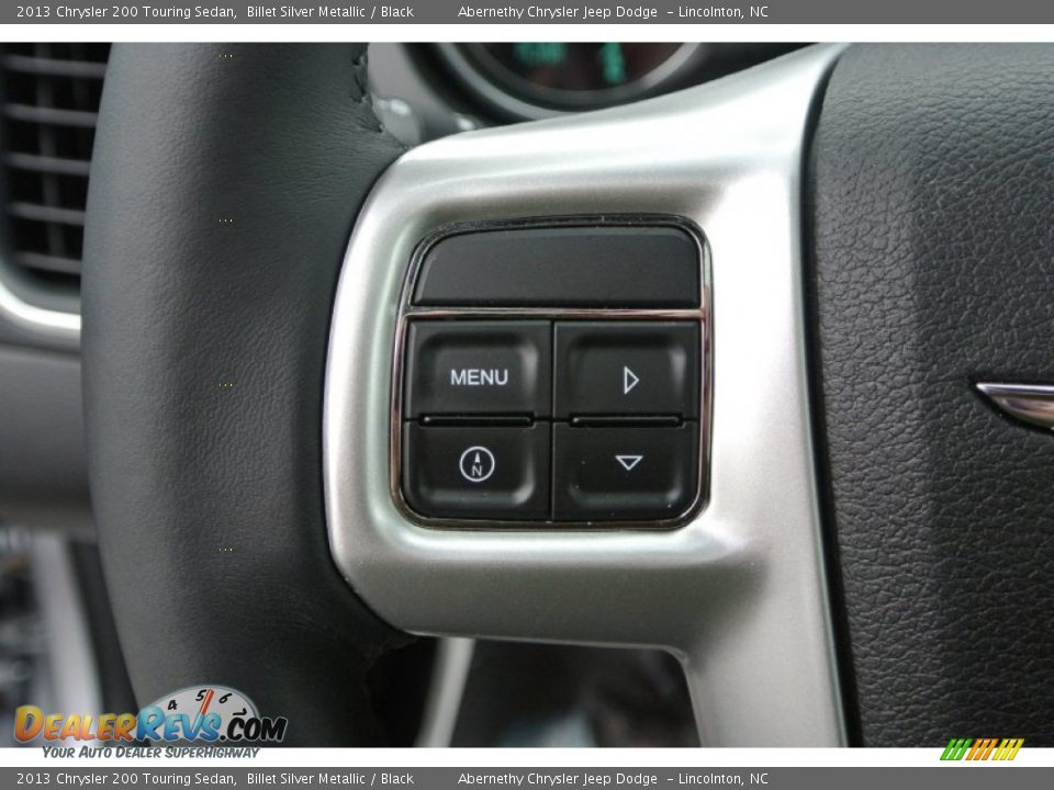 2013 Chrysler 200 Touring Sedan Billet Silver Metallic / Black Photo #16