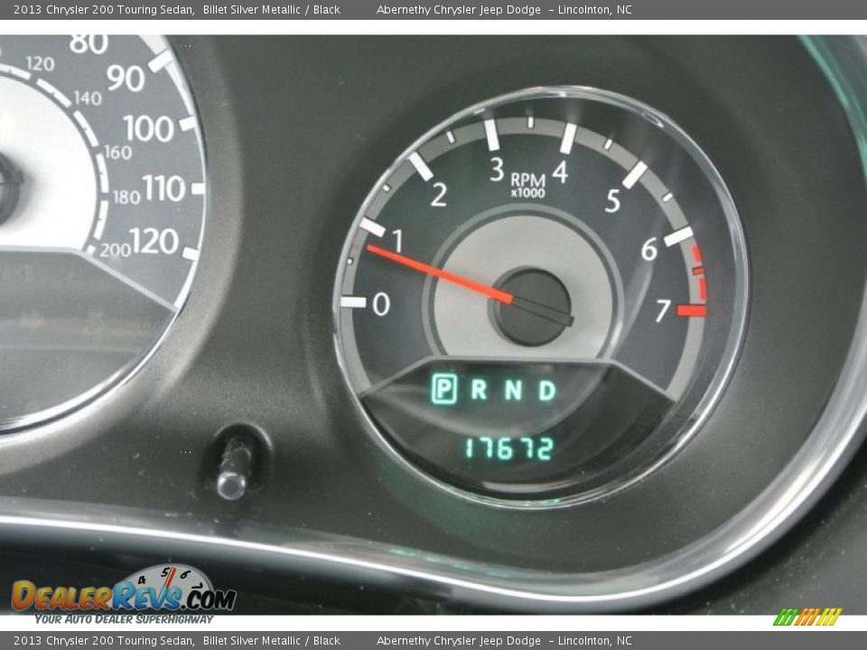 2013 Chrysler 200 Touring Sedan Billet Silver Metallic / Black Photo #17