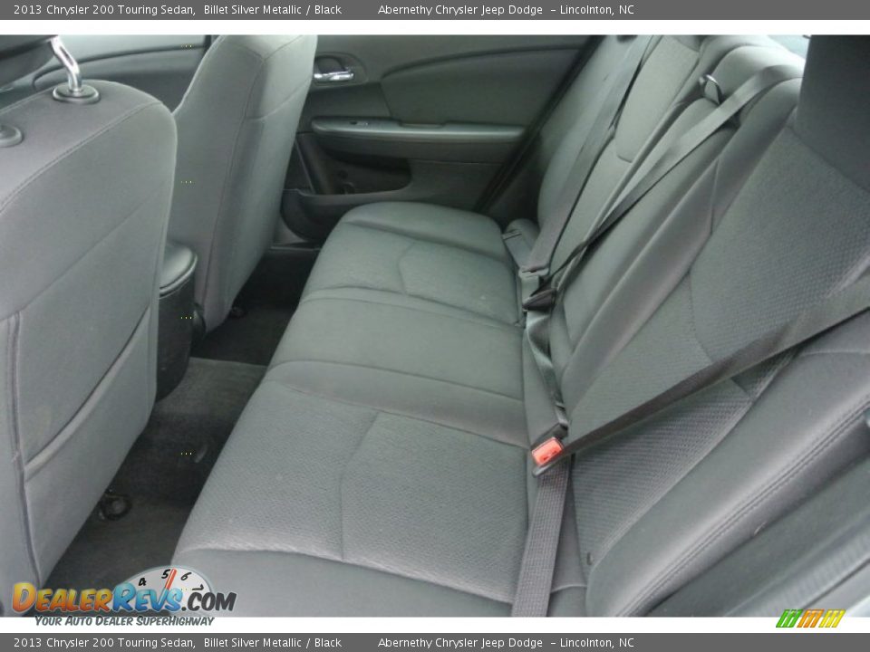 2013 Chrysler 200 Touring Sedan Billet Silver Metallic / Black Photo #18