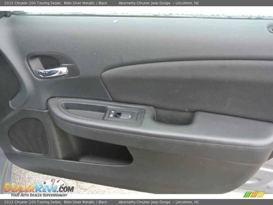 2013 Chrysler 200 Touring Sedan Billet Silver Metallic / Black Photo #21
