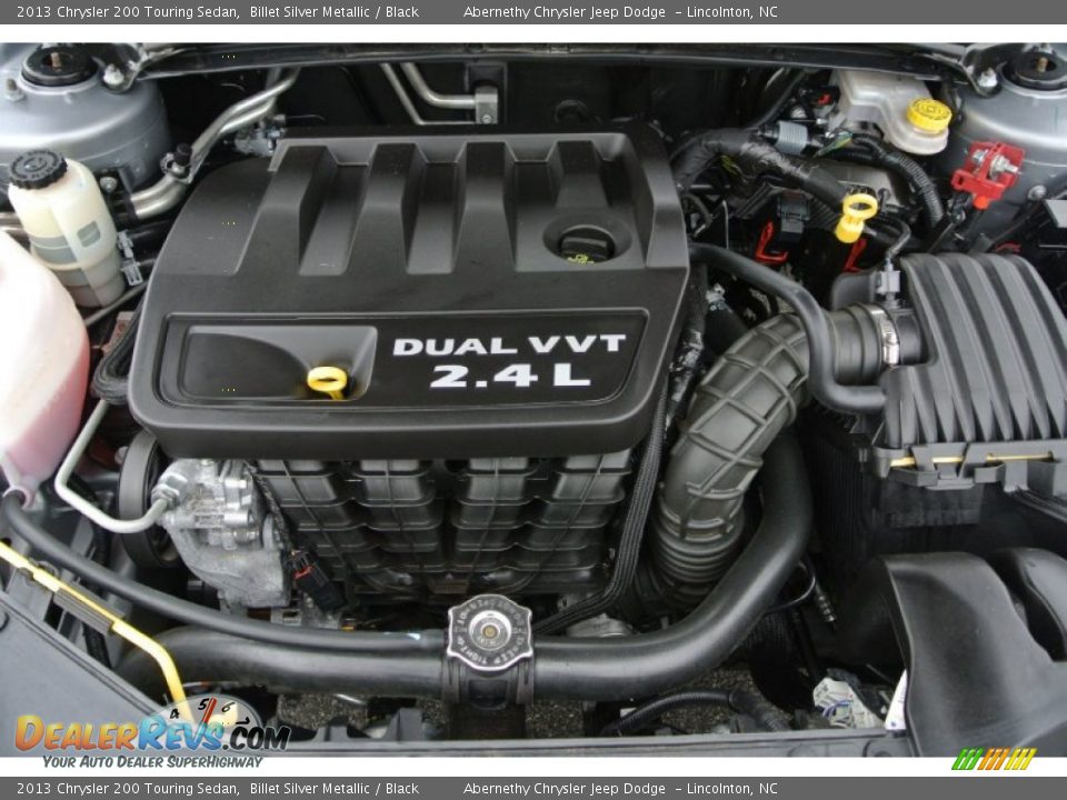 2013 Chrysler 200 Touring Sedan Billet Silver Metallic / Black Photo #24