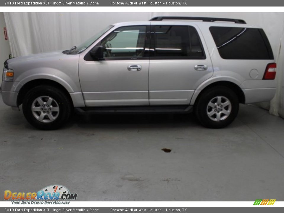 2010 Ford Expedition XLT Ingot Silver Metallic / Stone Photo #4