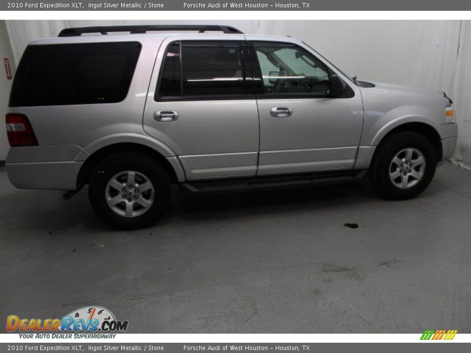 2010 Ford Expedition XLT Ingot Silver Metallic / Stone Photo #7