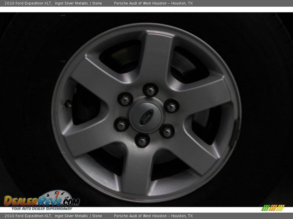 2010 Ford Expedition XLT Ingot Silver Metallic / Stone Photo #8
