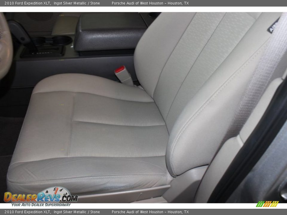 2010 Ford Expedition XLT Ingot Silver Metallic / Stone Photo #14