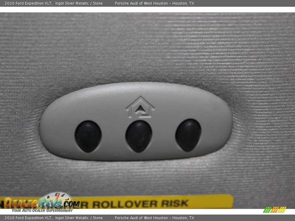 2010 Ford Expedition XLT Ingot Silver Metallic / Stone Photo #19