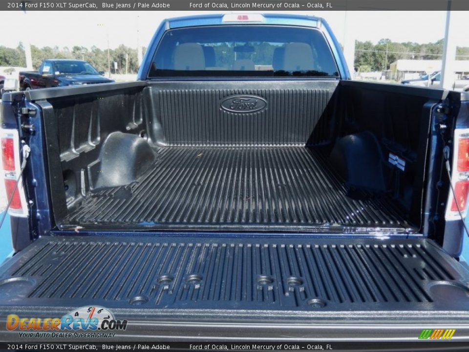 2014 Ford F150 XLT SuperCab Blue Jeans / Pale Adobe Photo #4
