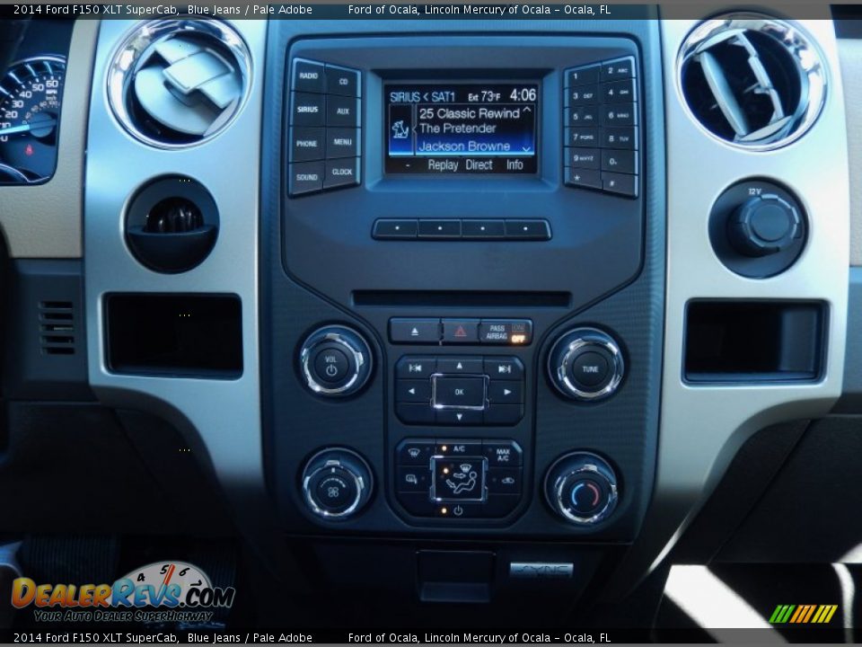 2014 Ford F150 XLT SuperCab Blue Jeans / Pale Adobe Photo #10