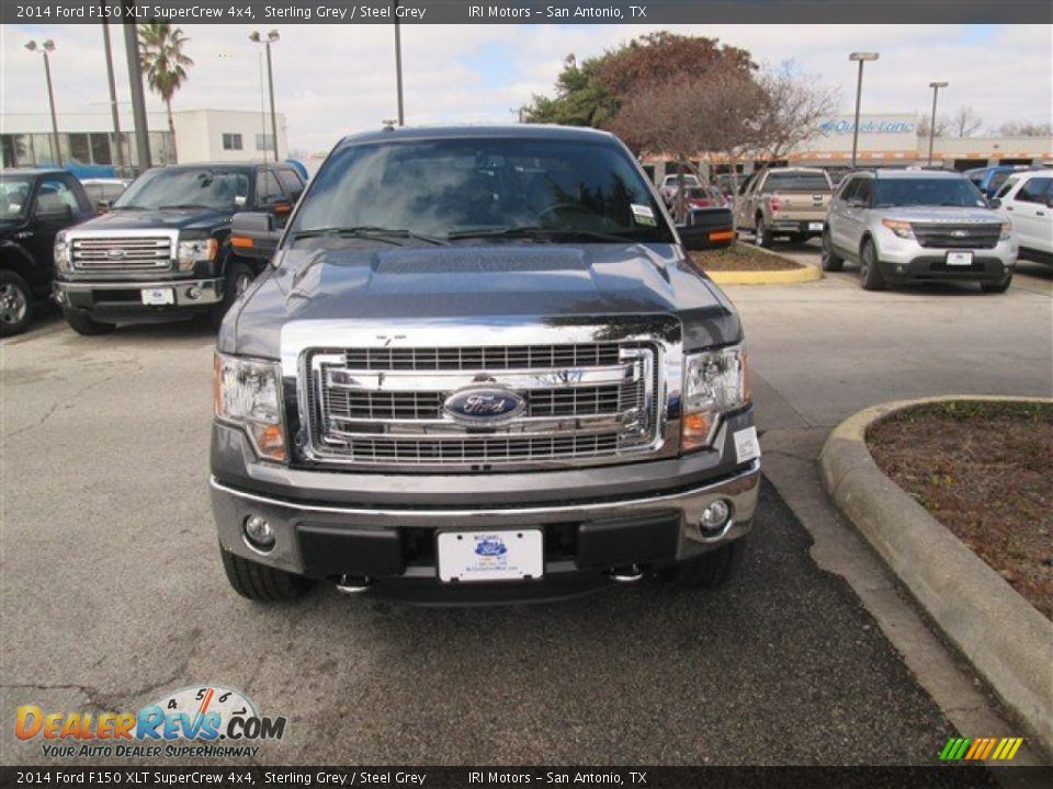 2014 Ford F150 XLT SuperCrew 4x4 Sterling Grey / Steel Grey Photo #1