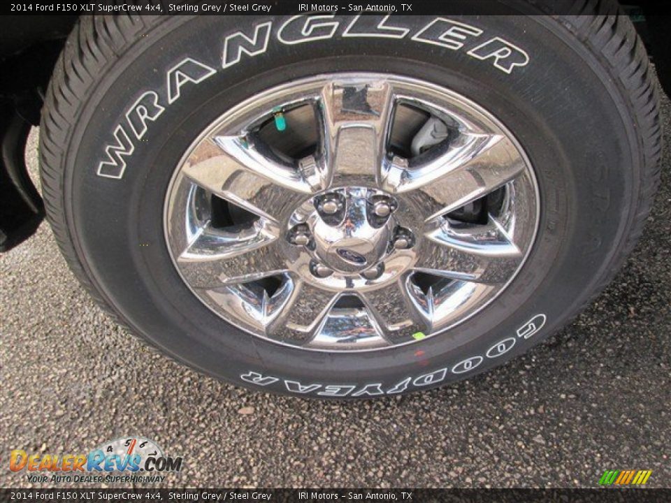 2014 Ford F150 XLT SuperCrew 4x4 Sterling Grey / Steel Grey Photo #3