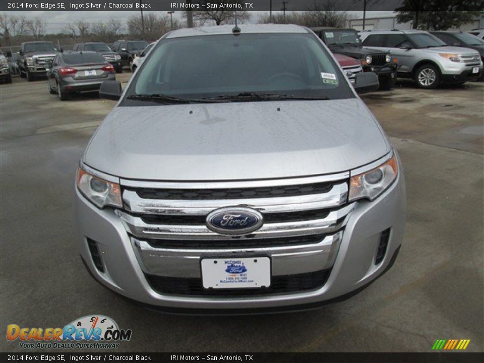 2014 Ford Edge SE Ingot Silver / Charcoal Black Photo #1