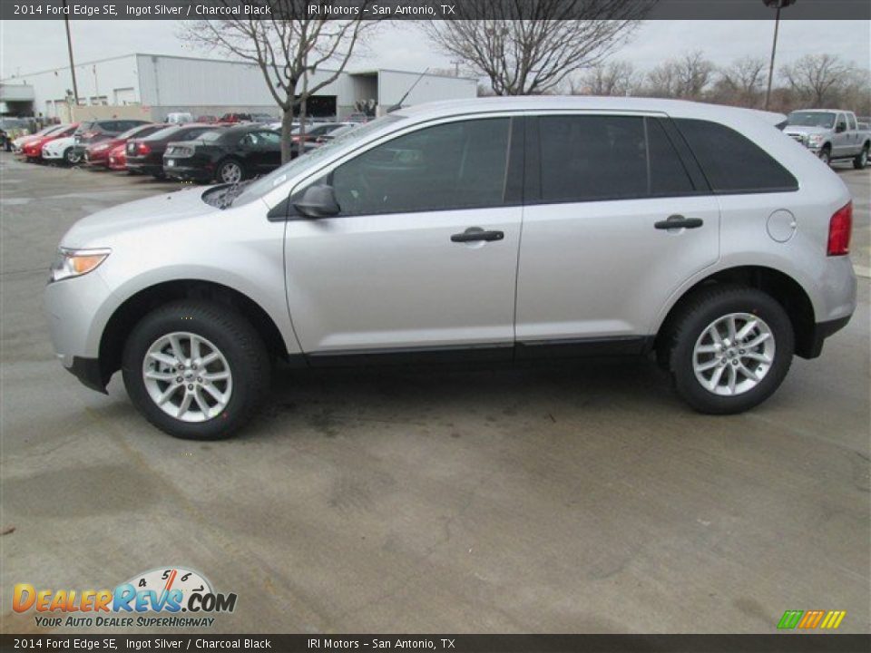Ingot Silver 2014 Ford Edge SE Photo #3
