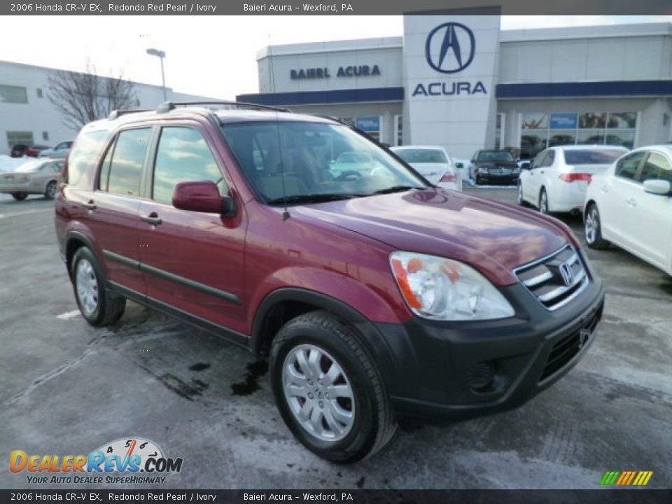 2006 Honda CR-V EX Redondo Red Pearl / Ivory Photo #1
