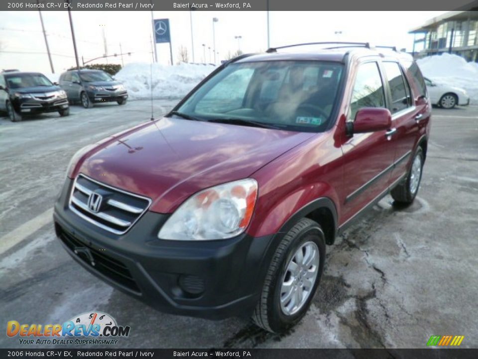 2006 Honda CR-V EX Redondo Red Pearl / Ivory Photo #3