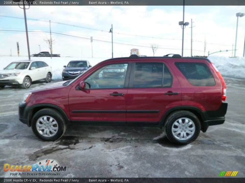 2006 Honda CR-V EX Redondo Red Pearl / Ivory Photo #4