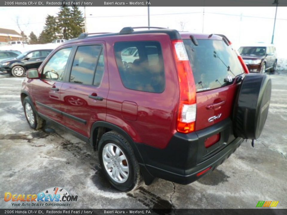 2006 Honda CR-V EX Redondo Red Pearl / Ivory Photo #5