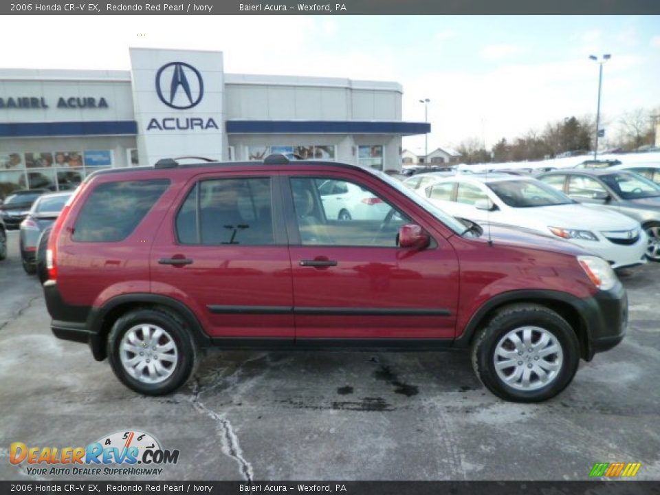 2006 Honda CR-V EX Redondo Red Pearl / Ivory Photo #8