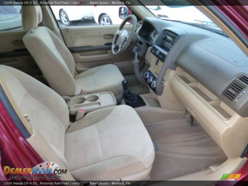 2006 Honda CR-V EX Redondo Red Pearl / Ivory Photo #10