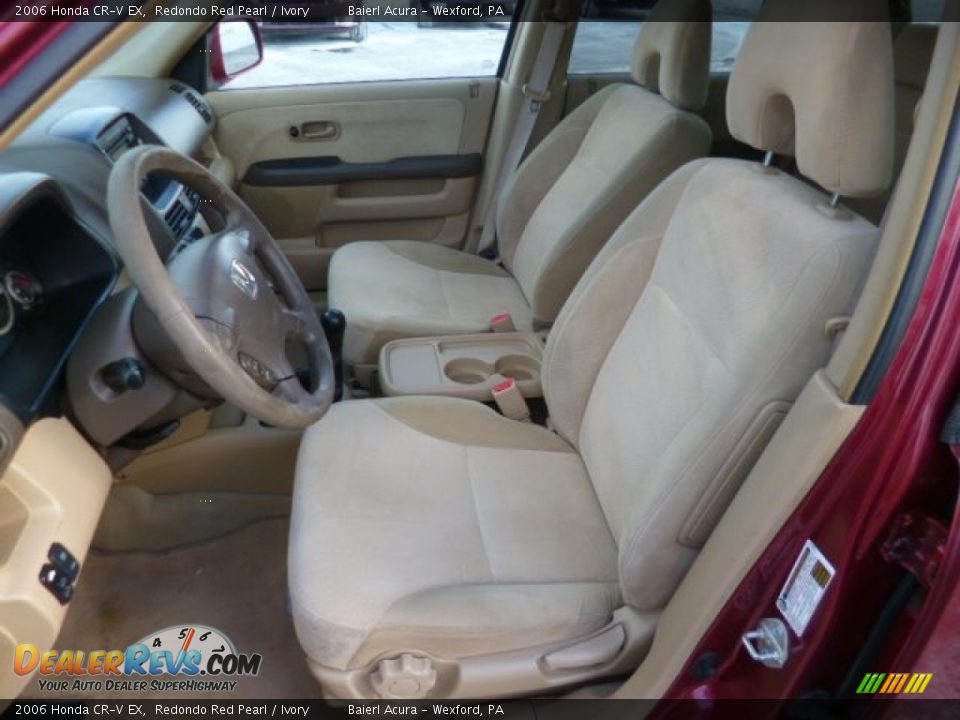 2006 Honda CR-V EX Redondo Red Pearl / Ivory Photo #16