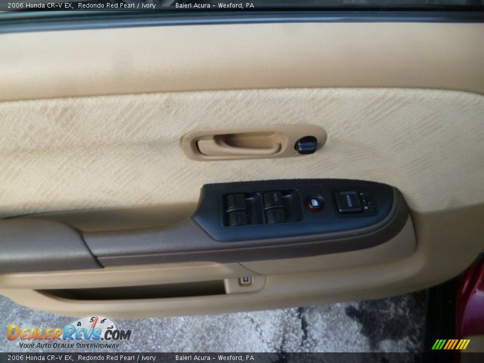 2006 Honda CR-V EX Redondo Red Pearl / Ivory Photo #18