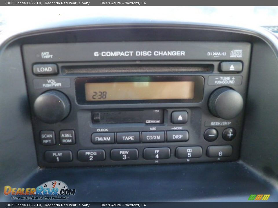 2006 Honda CR-V EX Redondo Red Pearl / Ivory Photo #19