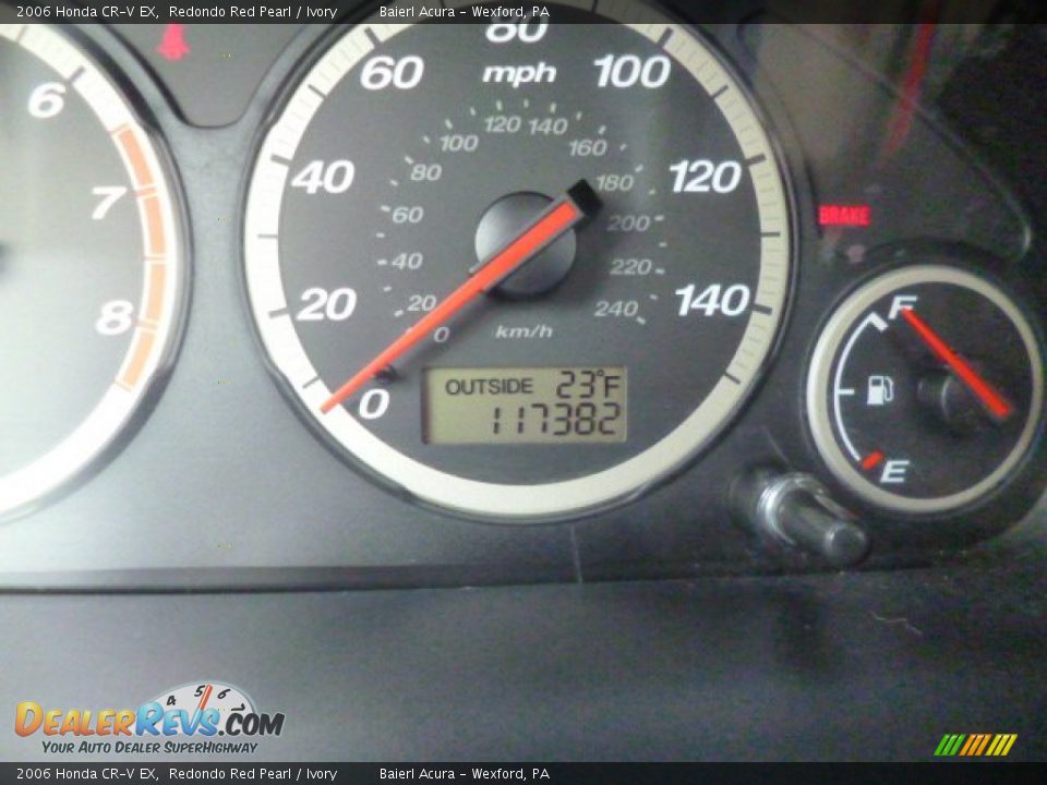 2006 Honda CR-V EX Redondo Red Pearl / Ivory Photo #20
