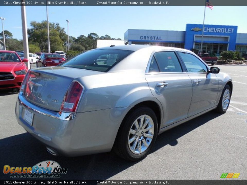 2011 Chrysler 300 Limited Billet Silver Metallic / Black Photo #8