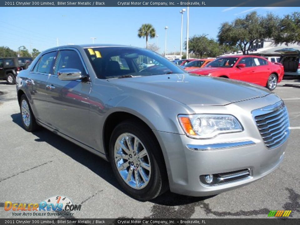 2011 Chrysler 300 Limited Billet Silver Metallic / Black Photo #10
