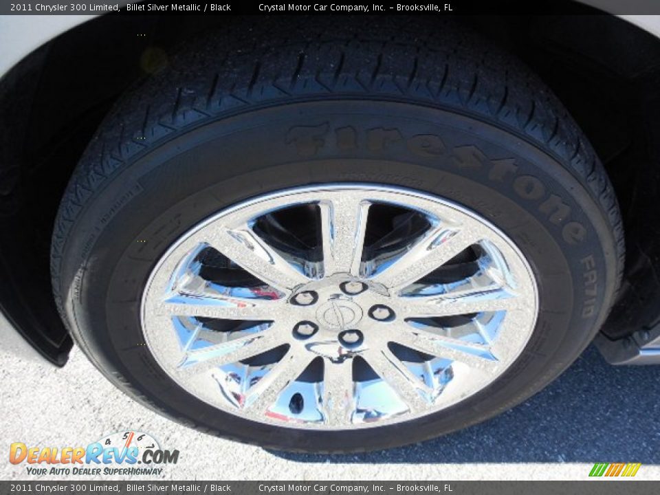 2011 Chrysler 300 Limited Billet Silver Metallic / Black Photo #14