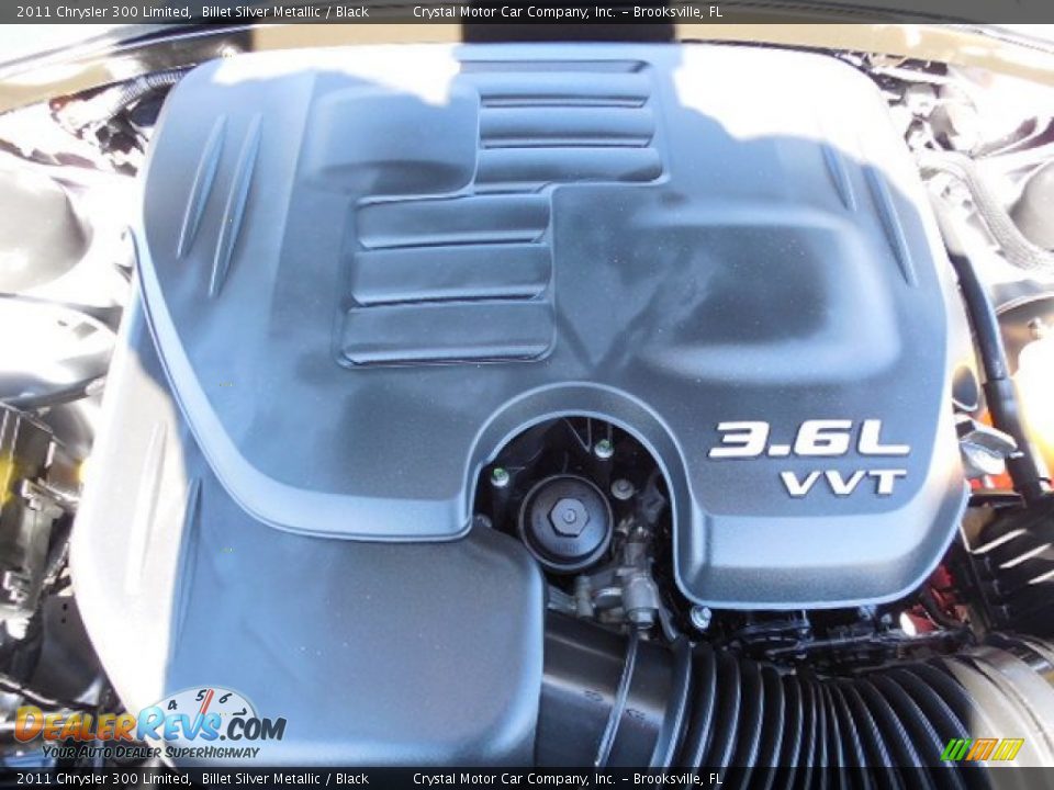 2011 Chrysler 300 Limited Billet Silver Metallic / Black Photo #16