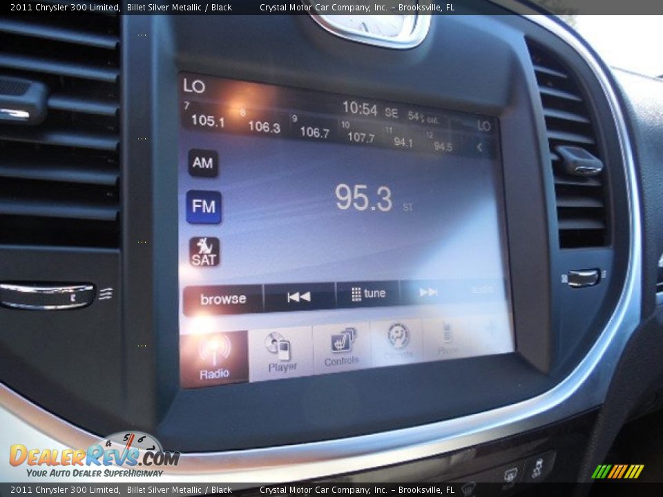 2011 Chrysler 300 Limited Billet Silver Metallic / Black Photo #19