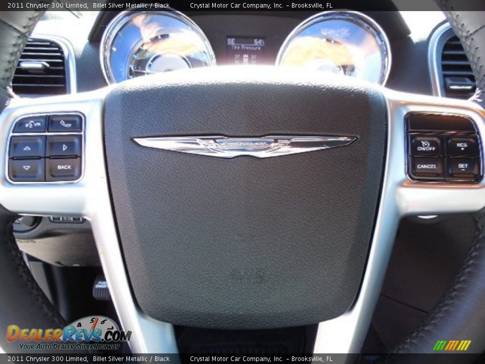 2011 Chrysler 300 Limited Billet Silver Metallic / Black Photo #21