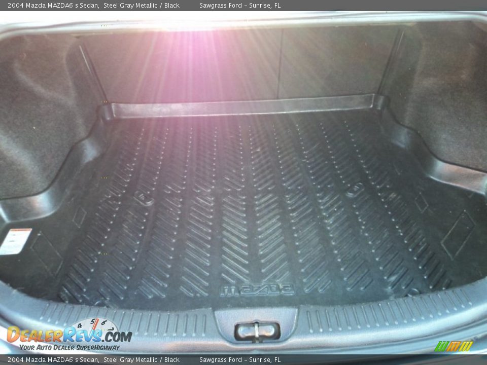 2004 Mazda MAZDA6 s Sedan Steel Gray Metallic / Black Photo #8